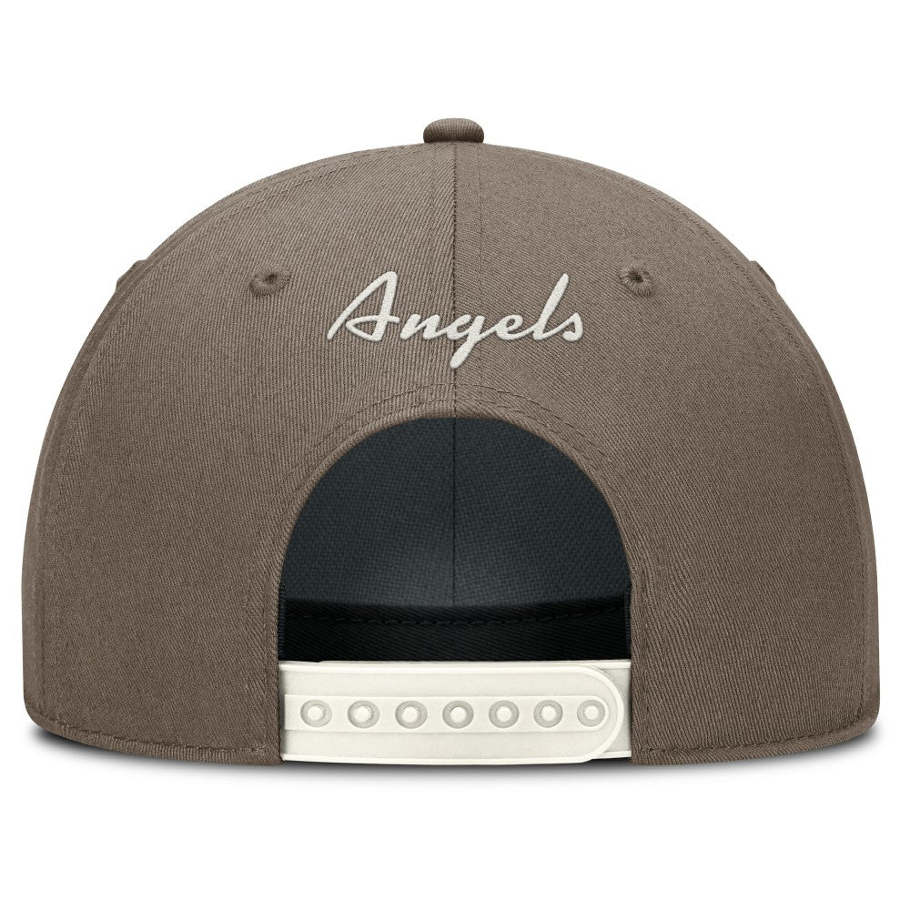Los Angeles Angels Rise Performance Adjustable Hat Brown | Nike