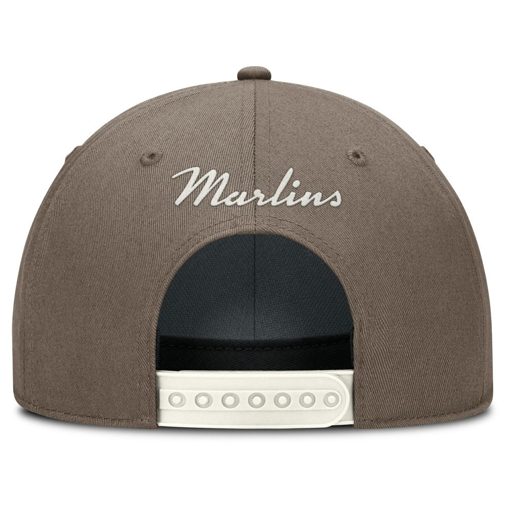 Miami Marlins Rise Performance Adjustable Hat Brown | Nike