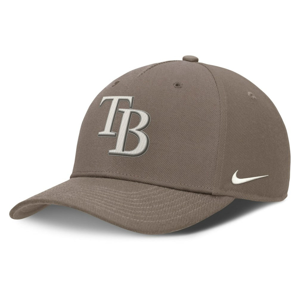 Tampa Bay Rays Rise Performance Adjustable Hat Brown | Nike