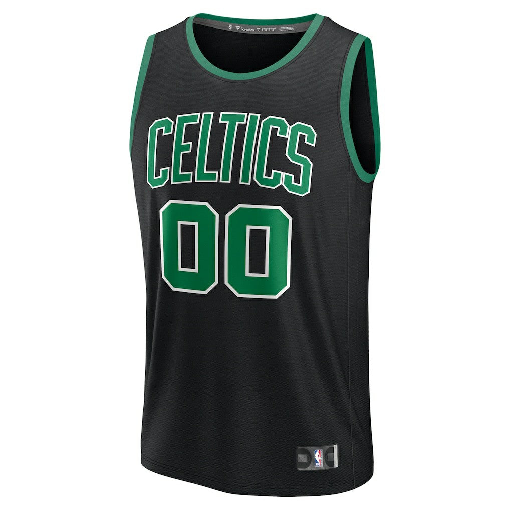 Boston Celtics Fast Break Custom Jersey - Statement Edition - Black