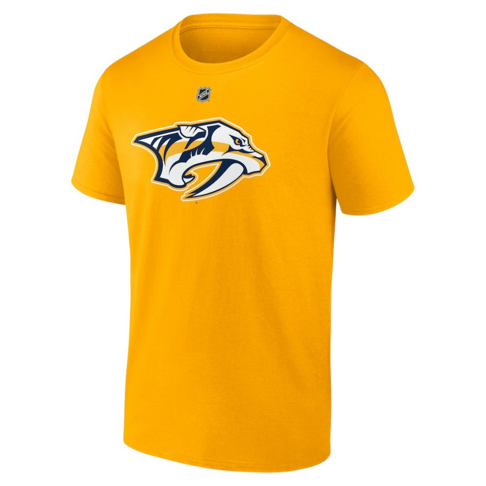 Jonathan Marchessault Nashville Predators Fanatics Authentic Stack Name & Number T-Shirt Gold