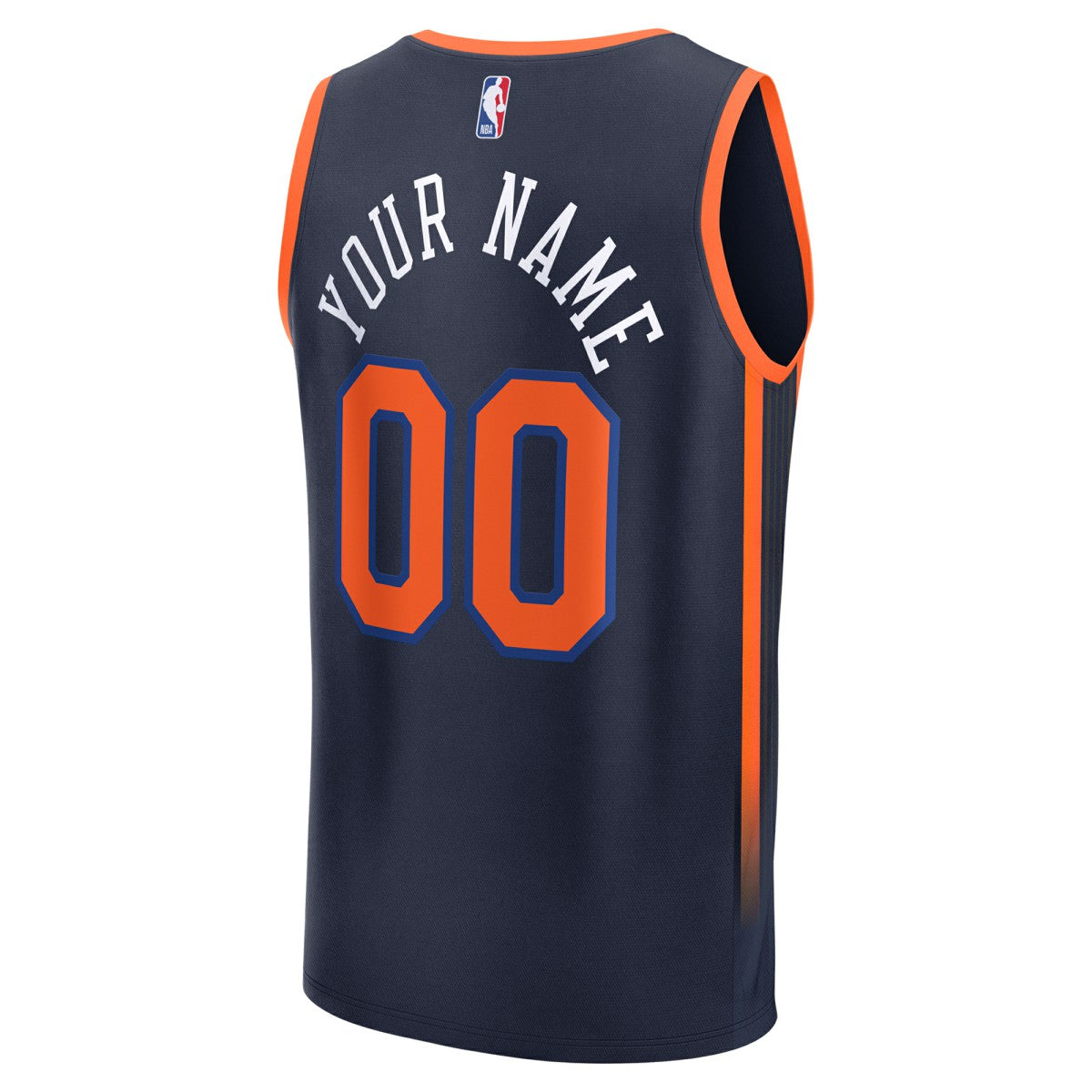 New York Knicks Fast Break Custom Jersey - Statement Edition - Navy