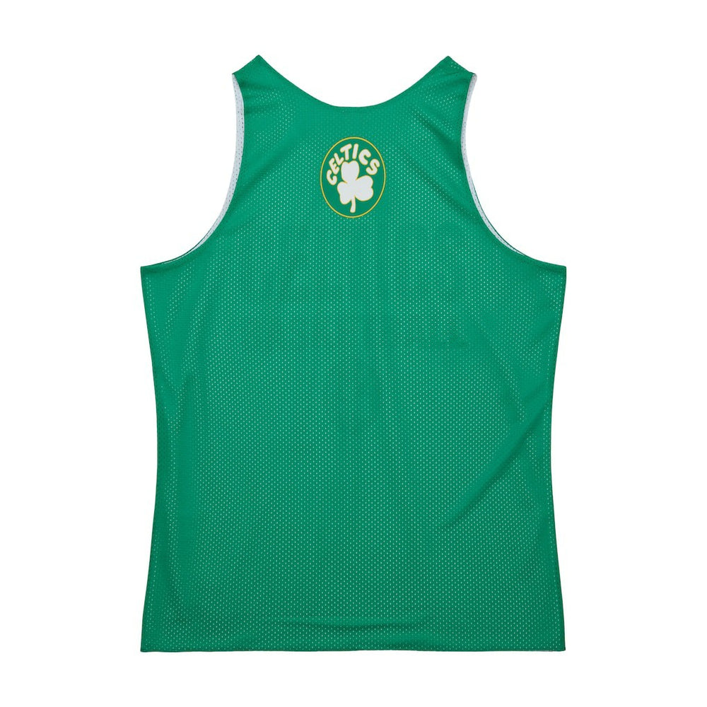 Boston Celtics Hardwood Classics Reversible Mesh Practice Jersey - Kelly Green/White