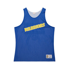 Golden State Warriors Hardwood Classics Reversible Mesh Practice Jersey sale - Royal/White