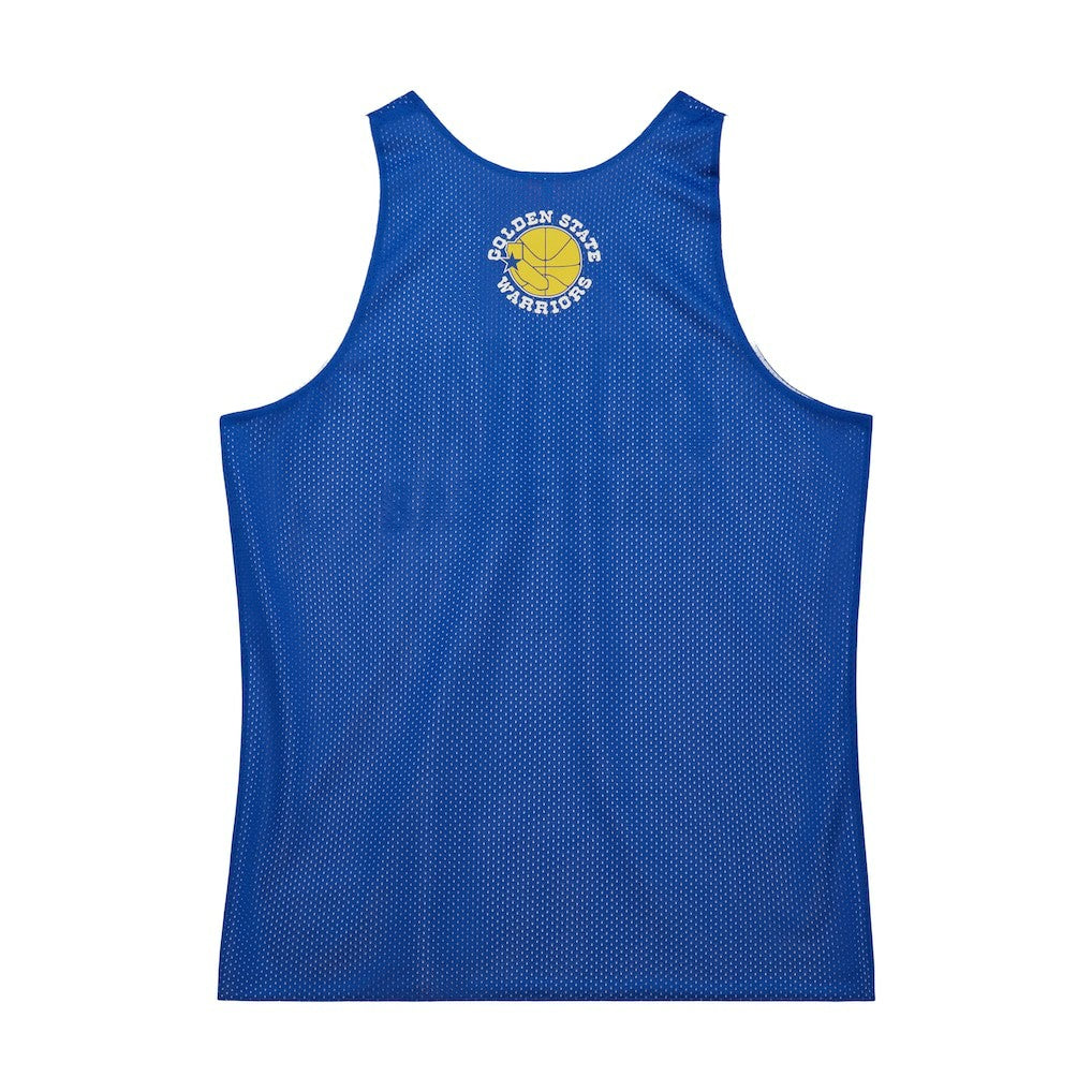 Golden State Warriors Hardwood Classics Reversible Mesh Practice Jersey sale - Royal/White