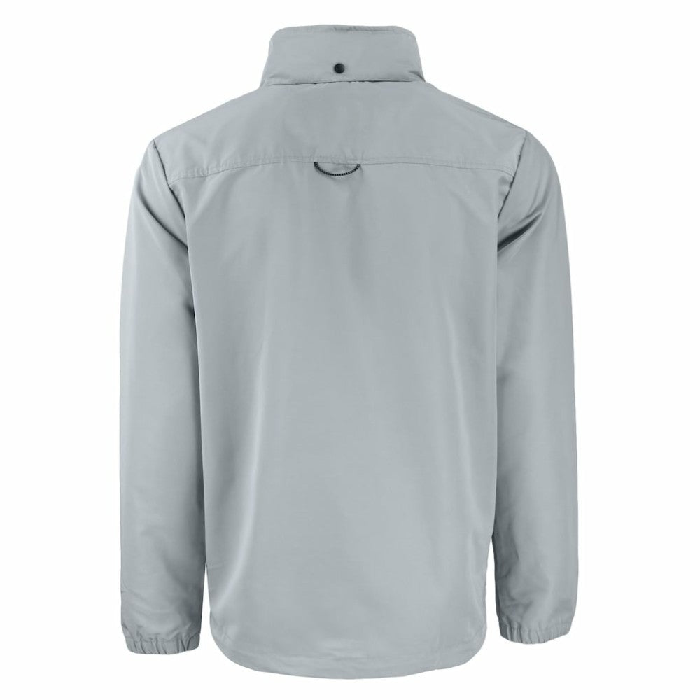 Philadelphia Phillies Cutter & Buck Charter Eco Recycled Full-Zip Hoodie Jacket Gray