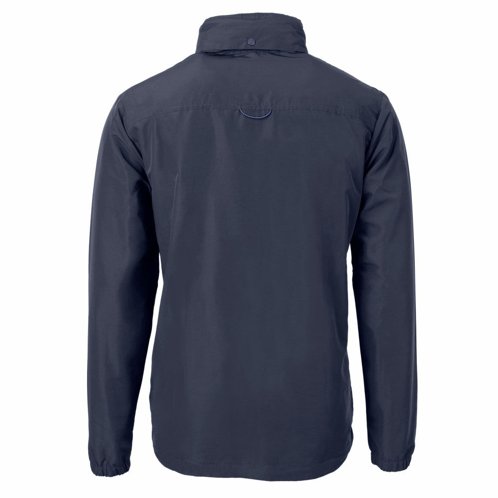 Los Angeles Dodgers Cutter & Buck Charter Eco Recycled Full-Zip Hoodie Jacket Navy