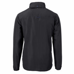 New York Mets Cutter & Buck Charter Eco Recycled Full-Zip Hoodie Jacket Black