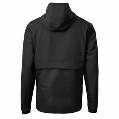 New York Mets Cutter & Buck Charter Eco Recycled Anorak Half-Zip Hoodie Jacket Black