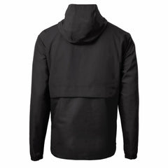 Los Angeles Dodgers Cutter & Buck Charter Eco Recycled Anorak Half-Zip Hoodie Jacket Black