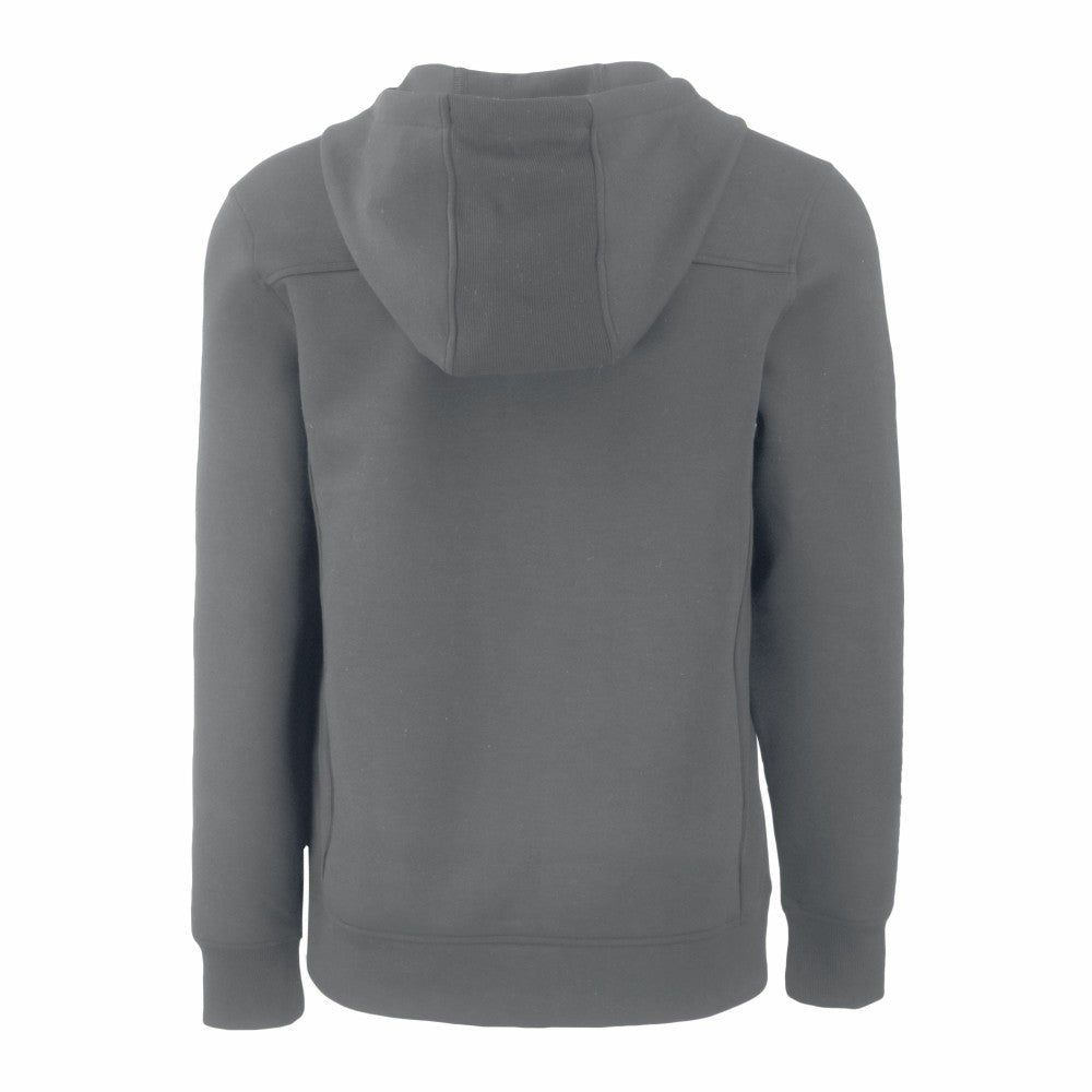 New York Mets Cutter & Buck Roam Eco Recycled Tri-Blend Half-Zip Hoodie Gray