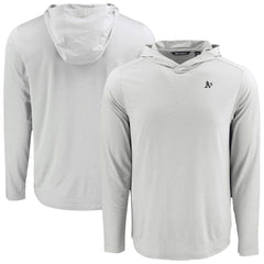 Athletics Cutter & Buck Coastline Epic Comfort Eco Recycled Hoodie T-Shirt Gray