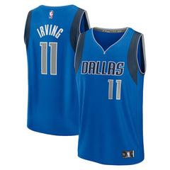 Kyrie Irving Dallas Mavericks Fast Break Replica Player Jersey sale - Icon Editi- Blue