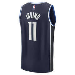 Kyrie Irving Dallas Mavericks Fast Break Replica Player Jersey sale - Statement Editi- Navy