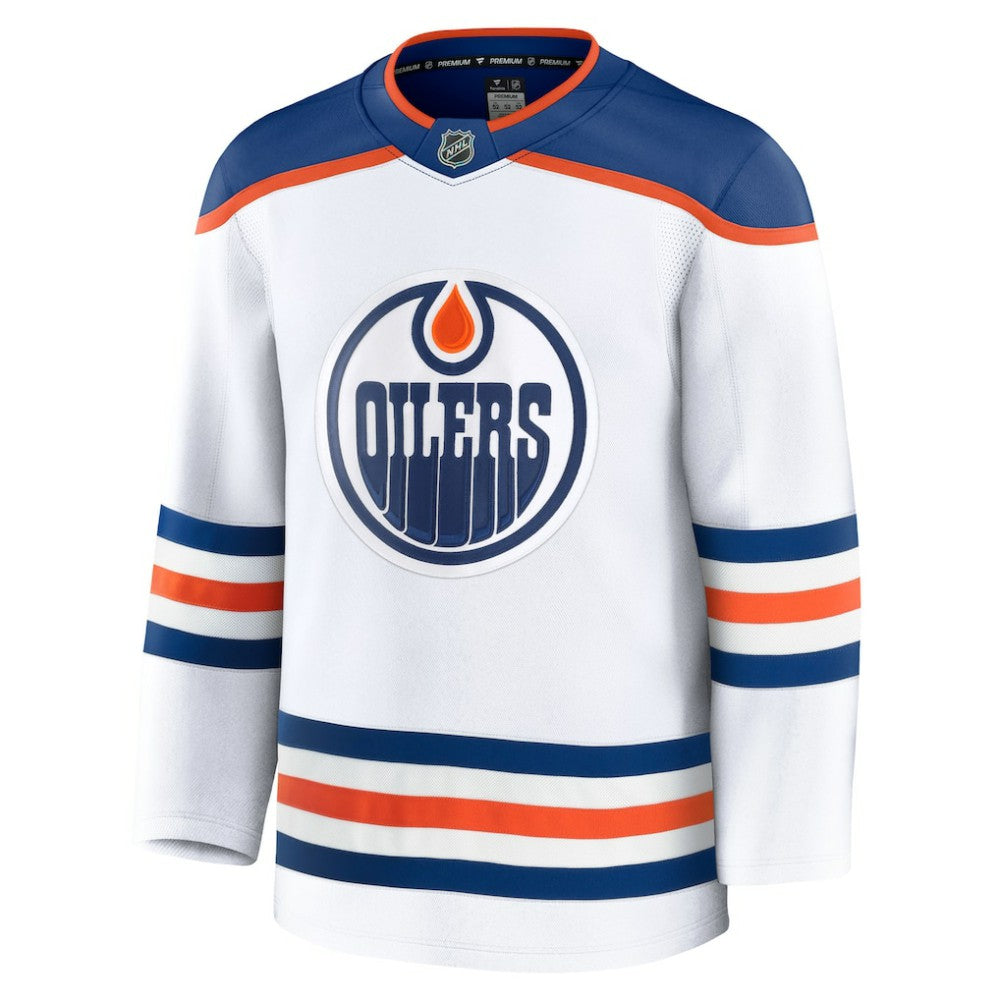Edmonton Oilers Fanatics Away Premium Jersey White
