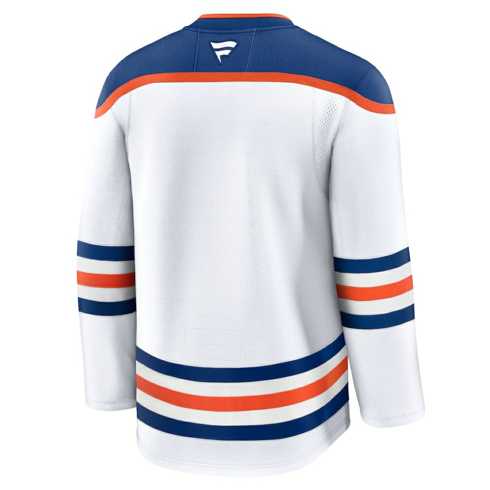 Edmonton Oilers Fanatics Away Premium Jersey White