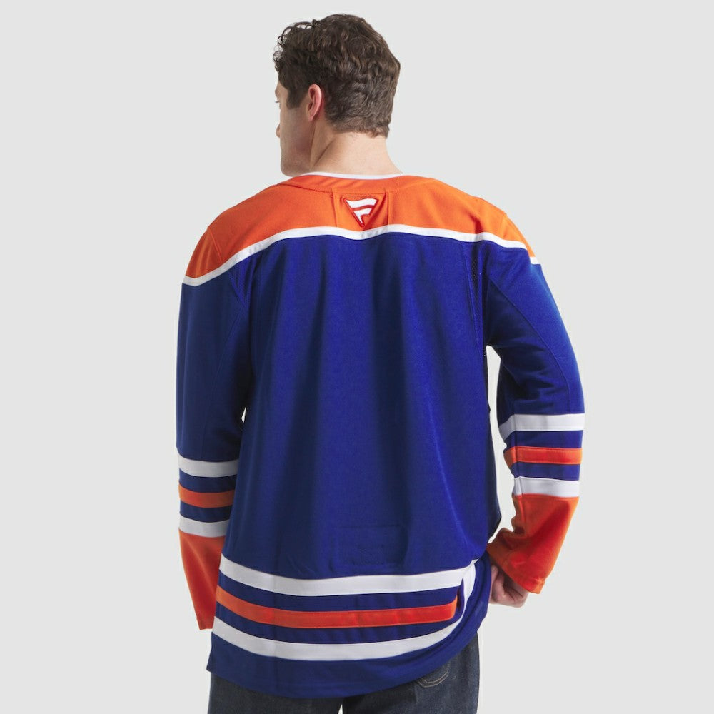 Edmonton Oilers Fanatics Home Premium Jersey Royal