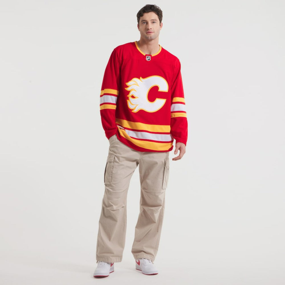Calgary Flames Fanatics Home Premium Jersey Red