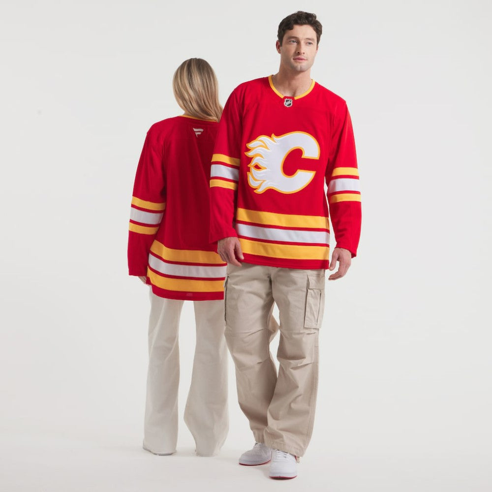 Calgary Flames Fanatics Home Premium Jersey Red