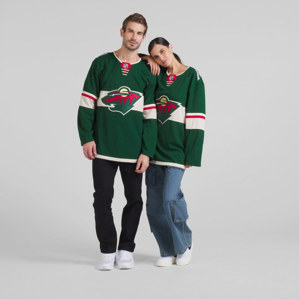 Minnesota Wild Fanatics Home Premium Jersey Green