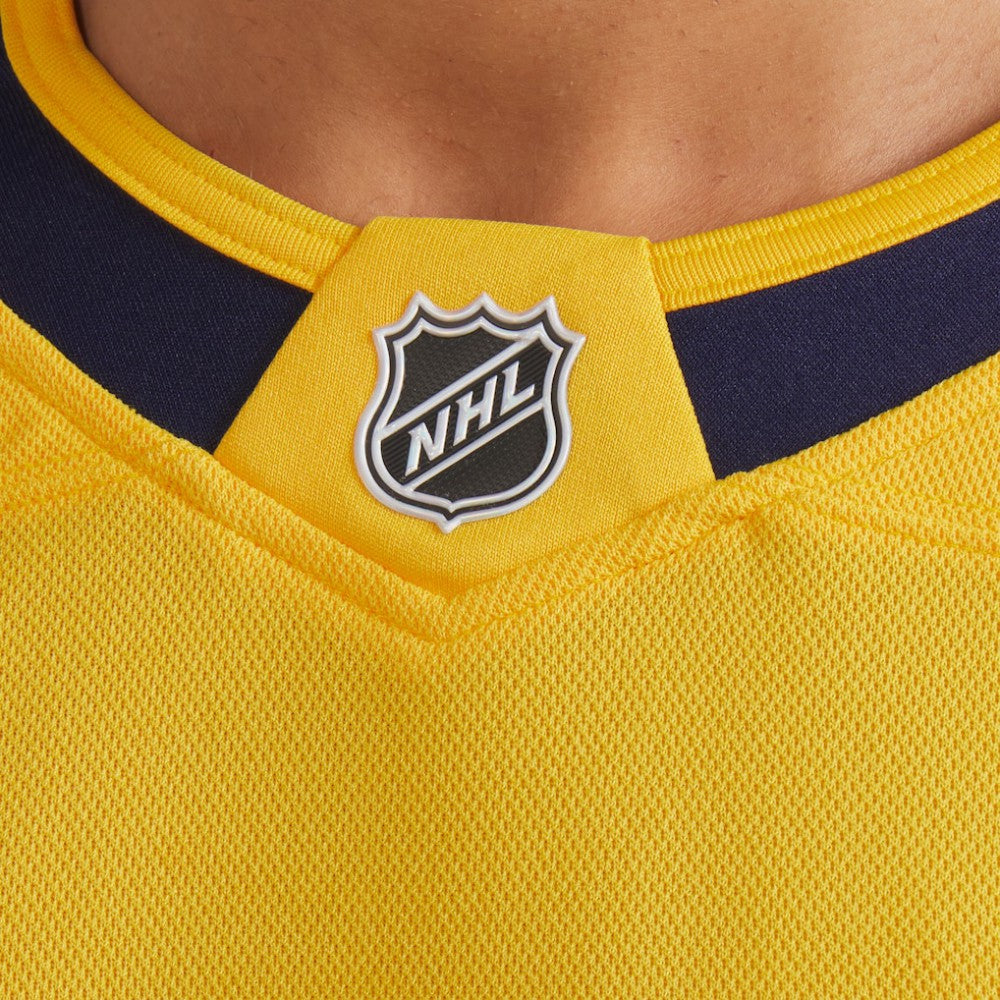 Nashville Predators Fanatics Home Premium Jersey Yellow