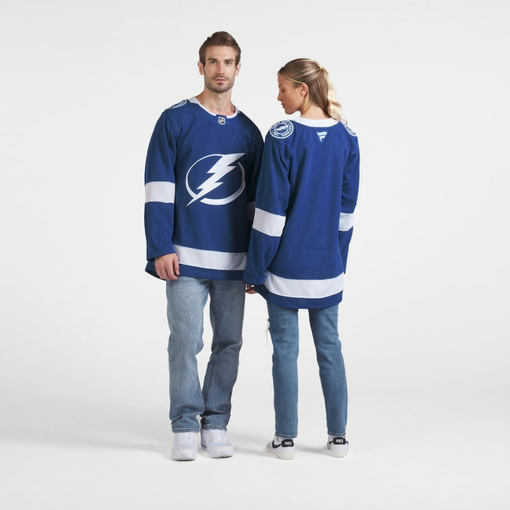 Tampa Bay Lightning Fanatics Home Premium Jersey Blue