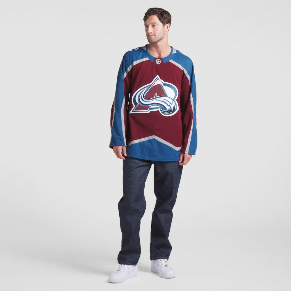 Colorado Avalanche Fanatics Home Premium Jersey Burgundy