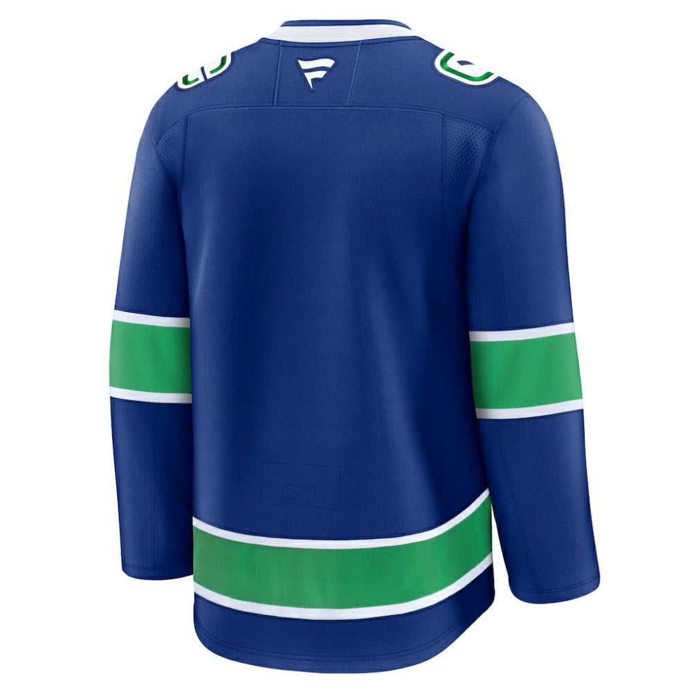 Vancouver Canucks Fanatics Home Premium Jersey Blue