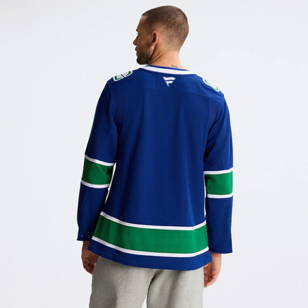 Vancouver Canucks Fanatics Home Premium Jersey Blue