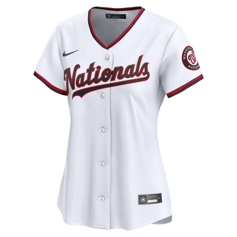 James Wood Washington Nationals Women's Home Limited Player Jersey - White