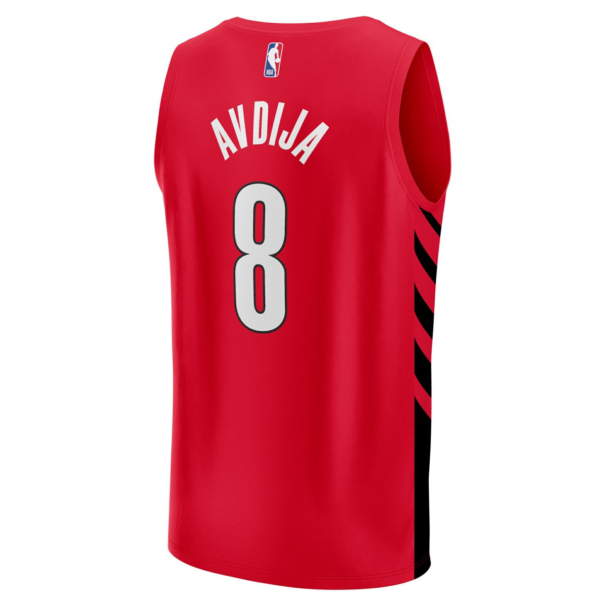 Deni Avdija Portland Trail Blazers Fast Break Player Jersey - Statement Edition - Red
