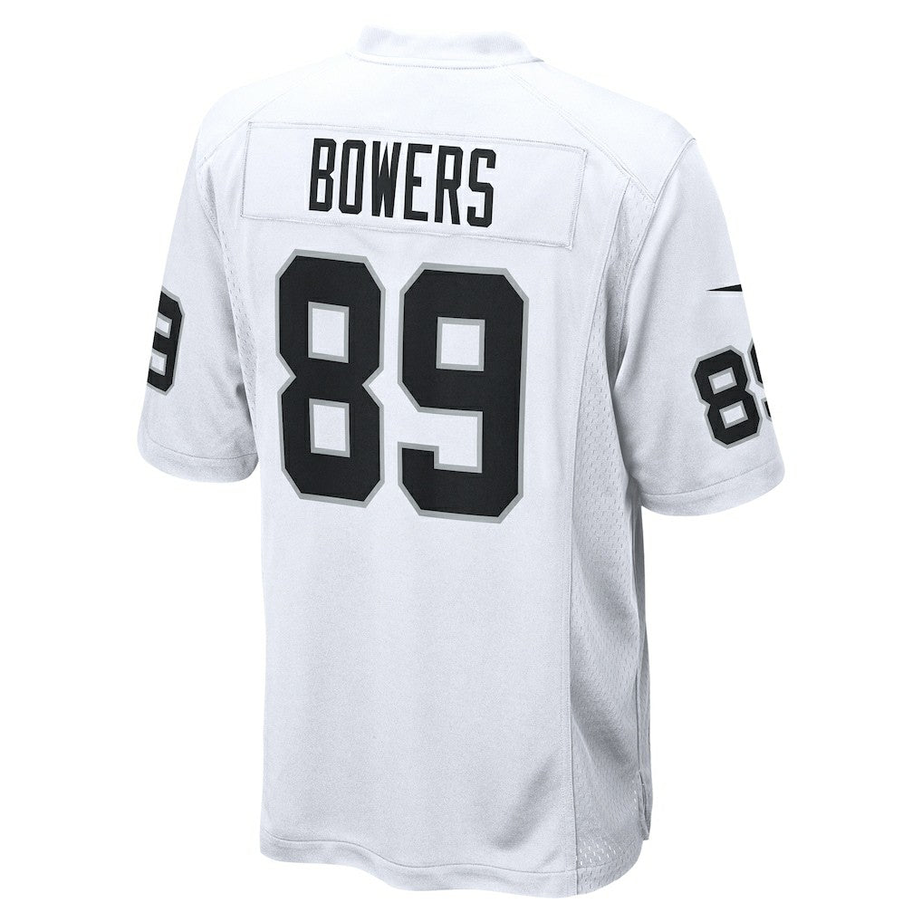 Brock Bowers Las Vegas Raiders Game Jersey - White