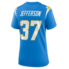 Tony Jefferson Los Angeles Chargers Women's Team Game Jersey - Powder Blue