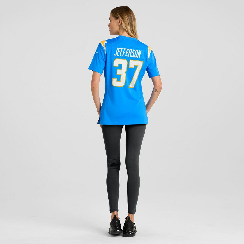 Tony Jefferson Los Angeles Chargers Women's Team Game Jersey - Powder Blue