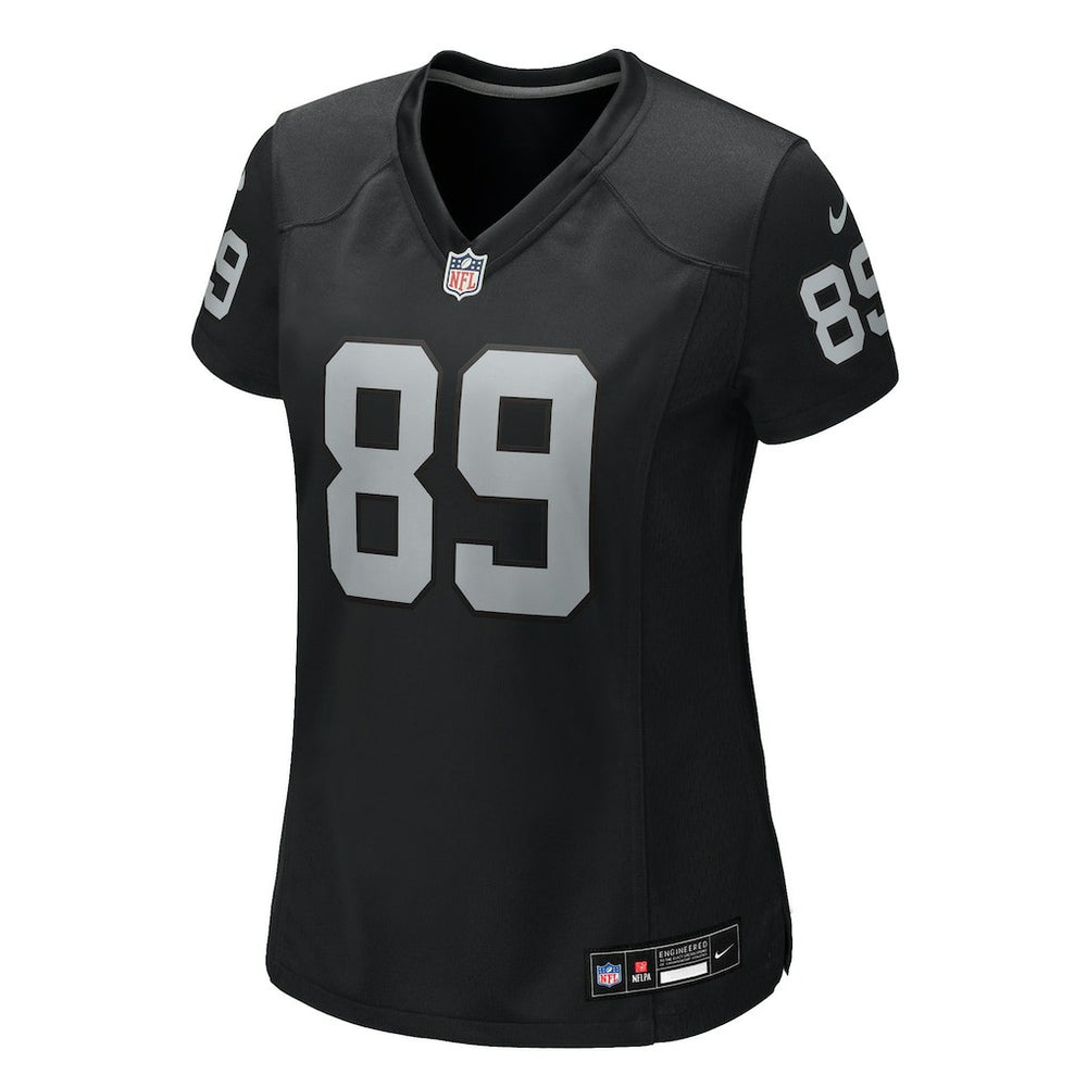 Brock Bowers Las Vegas Raiders Women's Team Game Jersey - Black