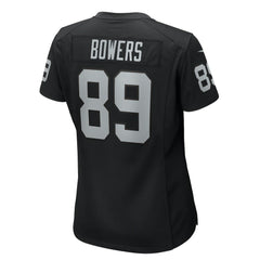 Brock Bowers Las Vegas Raiders Women's Team Game Jersey - Black