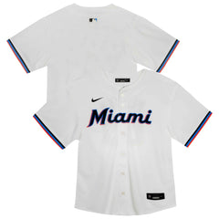 Miami Marlins Youth Home Game Jersey White | Nike