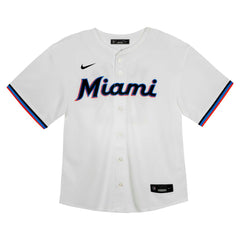 Miami Marlins Youth Home Game Jersey White | Nike