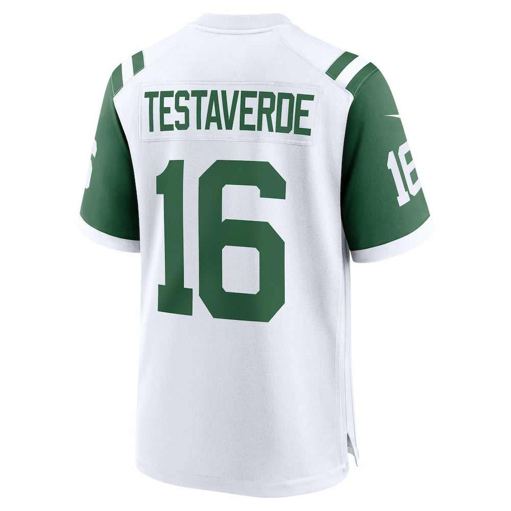 Vinny Testaverde New York Jets Retired Player Alternate Game Jersey - White