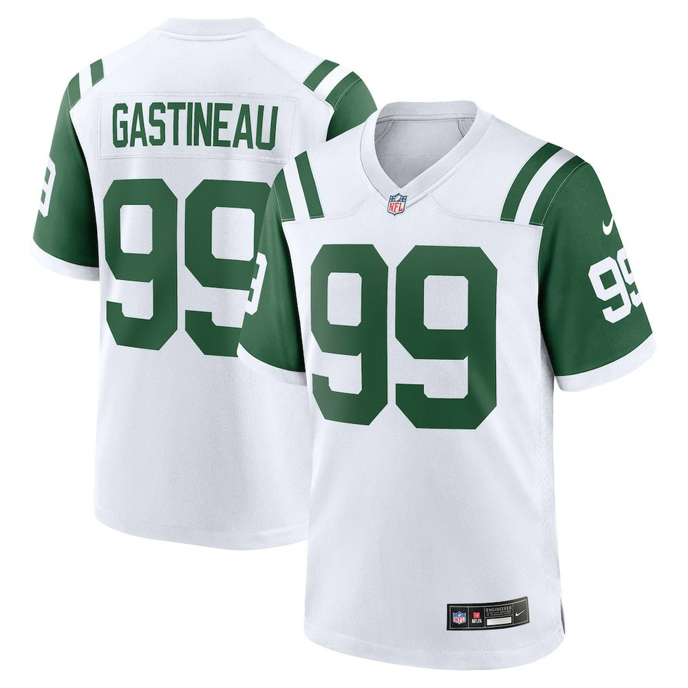 Mark Gastineau New York Jets Retired Player Alternate Game Jersey - White