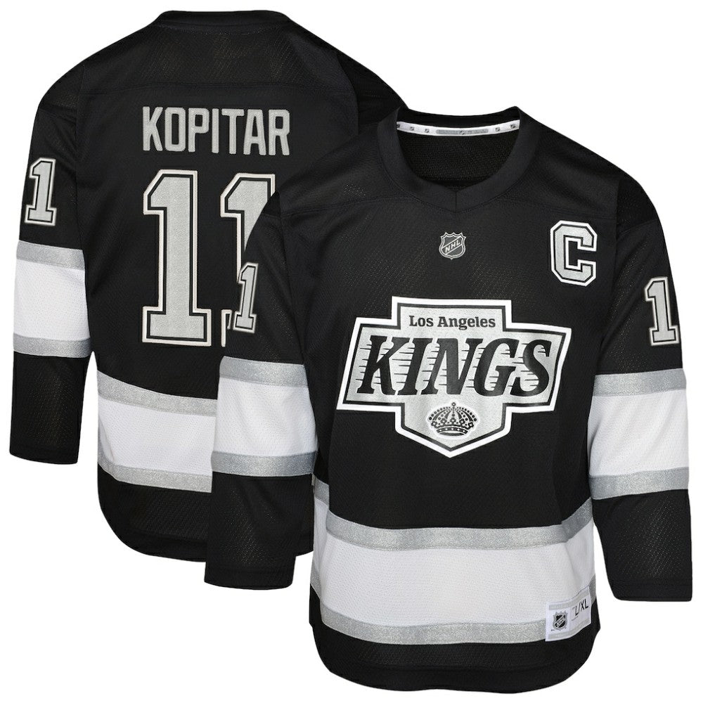 Anze Kopitar Los Angeles Kings Youth Replica Player Jersey Black