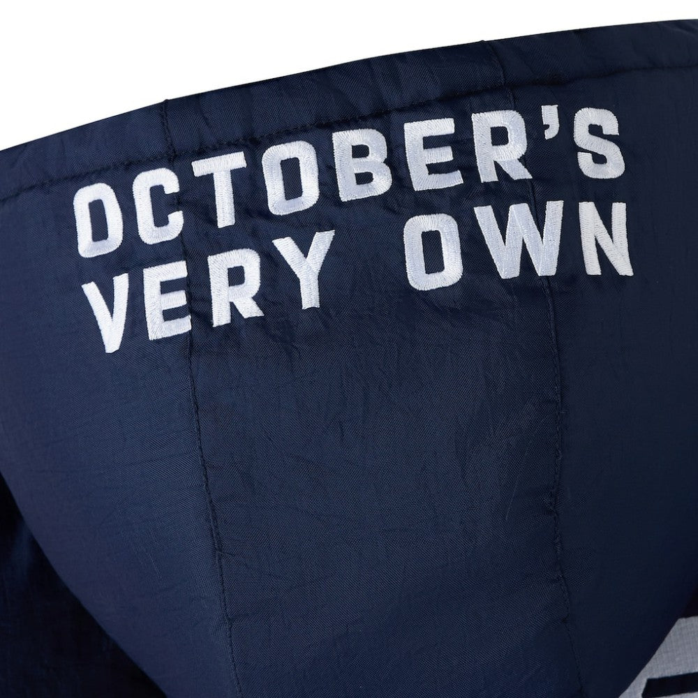Winnipeg Jets OVO x Starter Half-Zip Hooded Jacket Navy