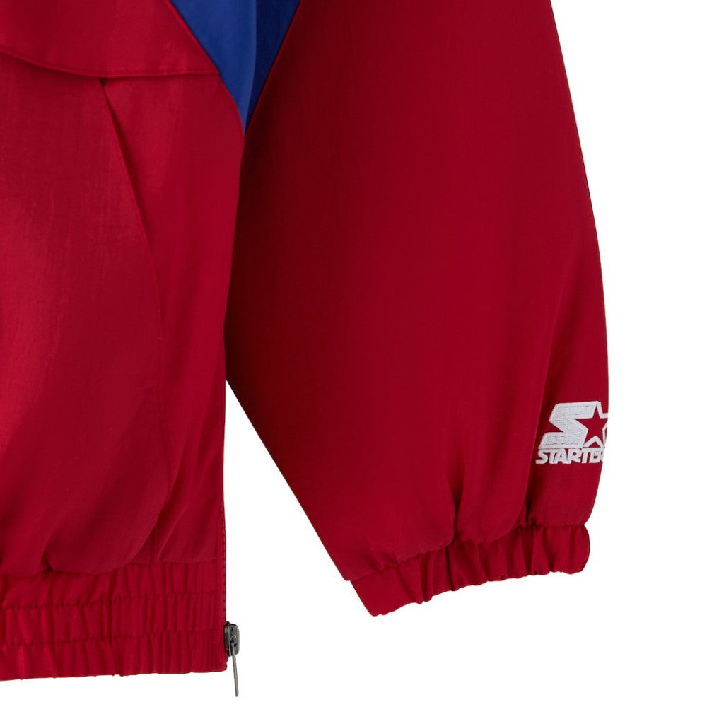 Montreal Canadiens OVO x Starter Half-Zip Hooded Jacket Red