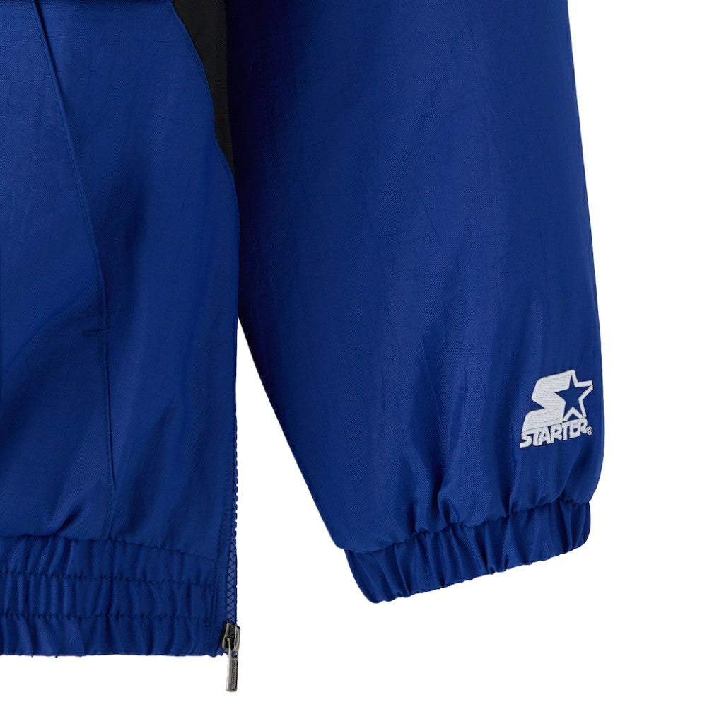 Toronto Maple Leafs OVO x Starter Half-Zip Hooded Jacket Blue