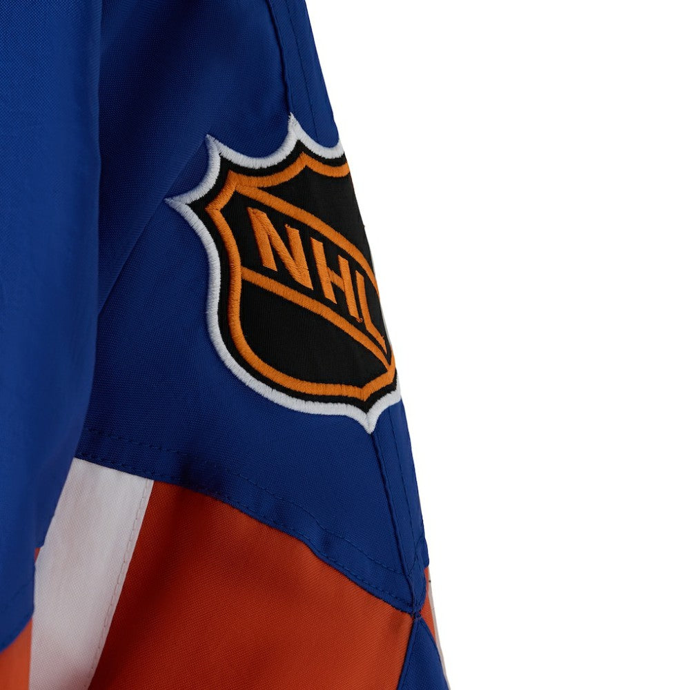 Edmonton Oilers OVO x Starter Half-Zip Hooded Jacket Royal