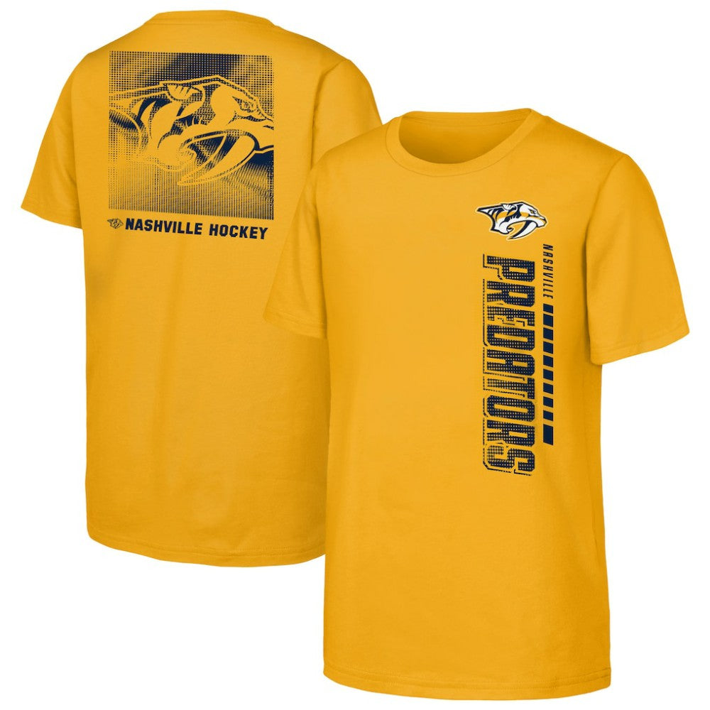 Nashville Predators Youth Atmosphere T-Shirt Gold