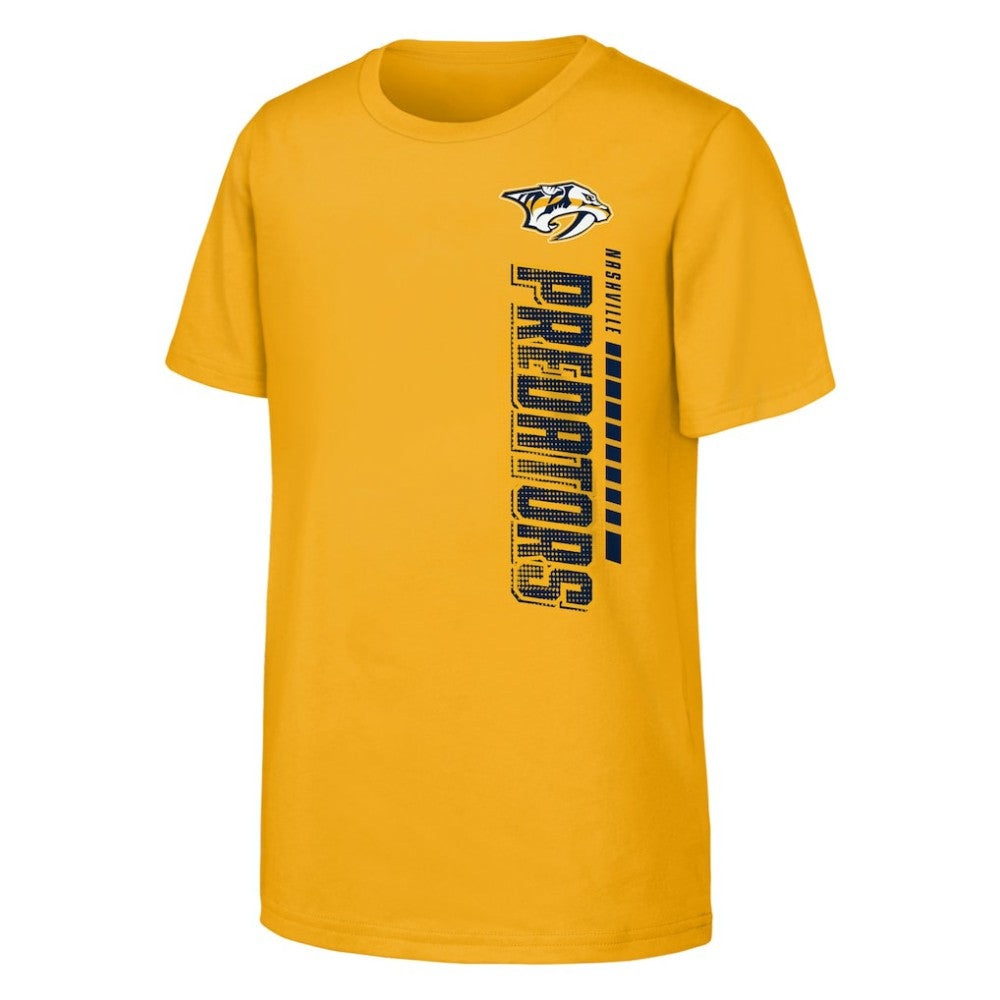 Nashville Predators Youth Atmosphere T-Shirt Gold