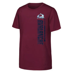 Colorado Avalanche Youth Atmosphere T-Shirt Burgundy