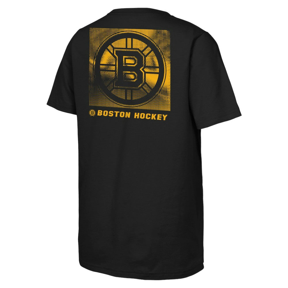 Boston Bruins Youth Atmosphere T-Shirt Black