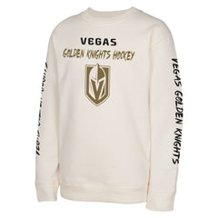 Vegas Golden Knights Youth Star Power Pullover Sweatshirt Cream